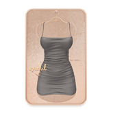 Cynful Alexa Strap Dress - Grey [Maitreya Lara, Belleza (Isis + Freya), Slink (HG)