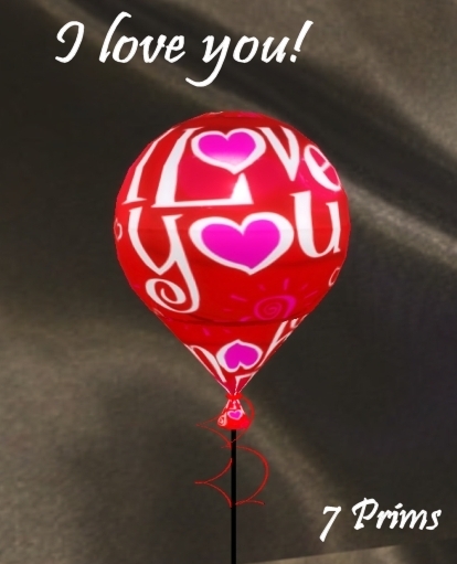 I Love You Balloon