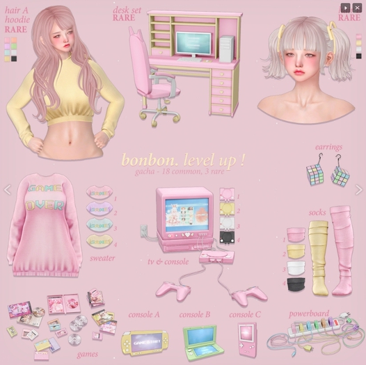 bonbon - level up ! - sweater 4 [maitreya]