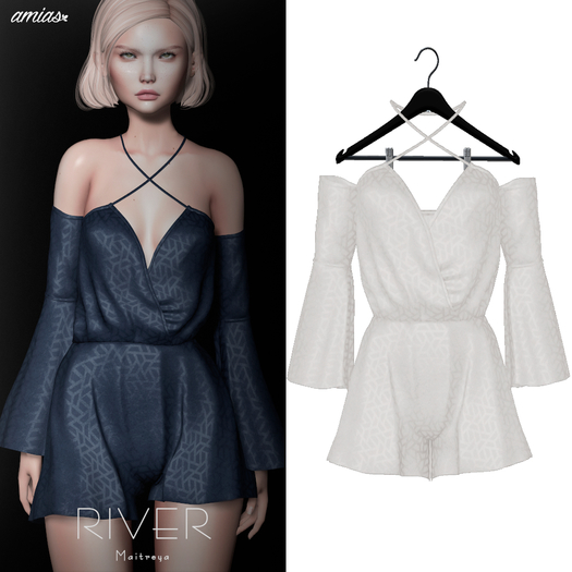 amias - RIVER  white 