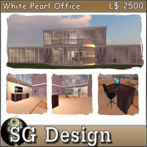 *PROMO* White Pearl Office Building with interior