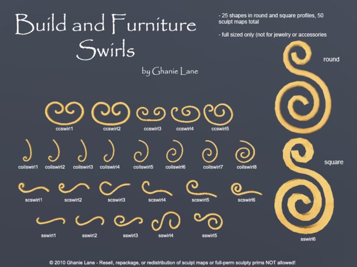 [GL] Build and Furniture Swirls