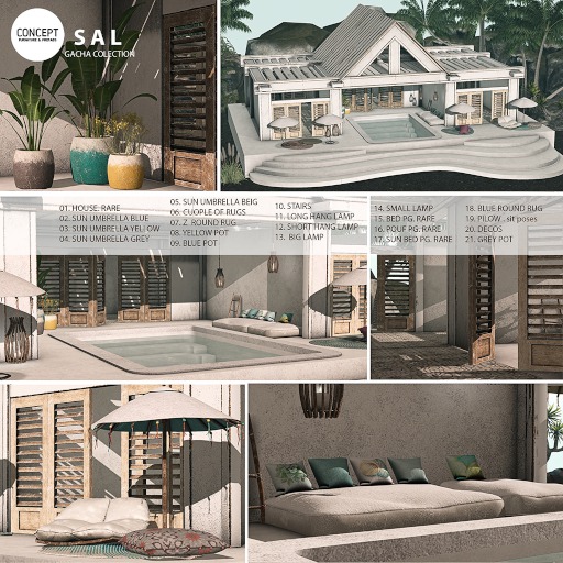 CONCEPT SAL Collection COMPLETE Set w/RARES