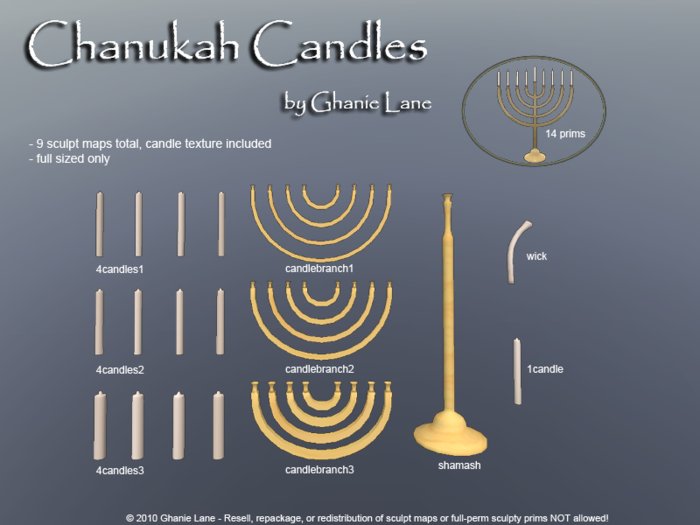 [GL] Chanukah Candles