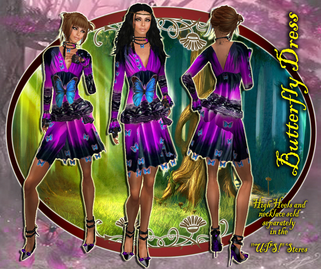 "UPS!" - Butterfly Dress