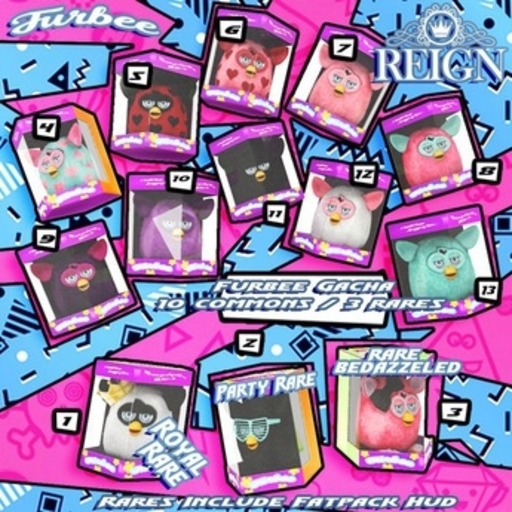 Second Life Marketplace - REIGN.- FURBEE (PARTY)- #2 RARE