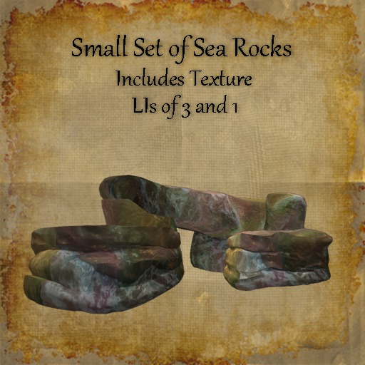 Bad Katz Small Set of Sea Rocks