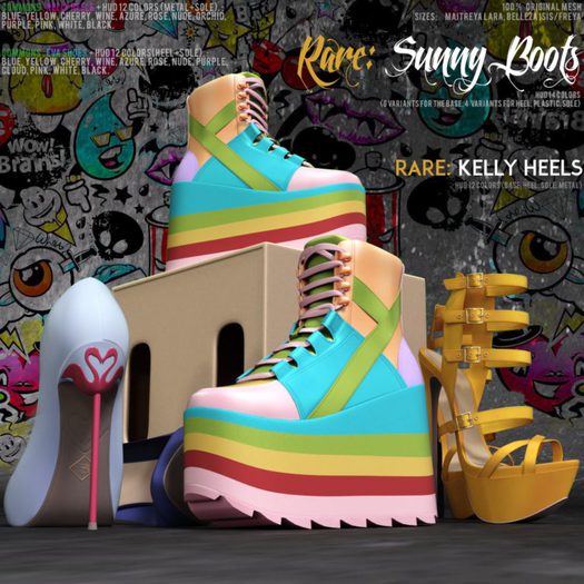 [Enchante'] - Kelly Heels - Maitreya - RARE