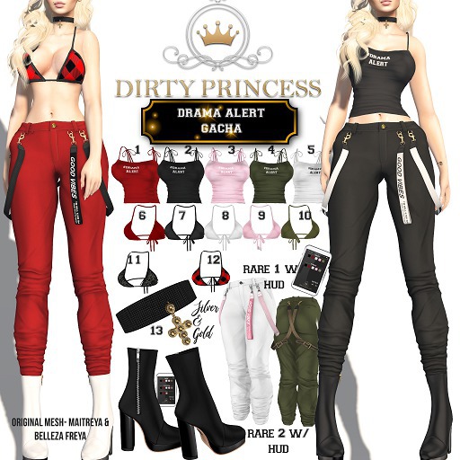 DIRTY PRINCESS- DRAMA ALERT PRINCESS FREYA 1 COMMON