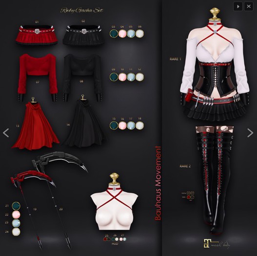 Bauhaus Movement - Rwby Sickle / COMMON 21