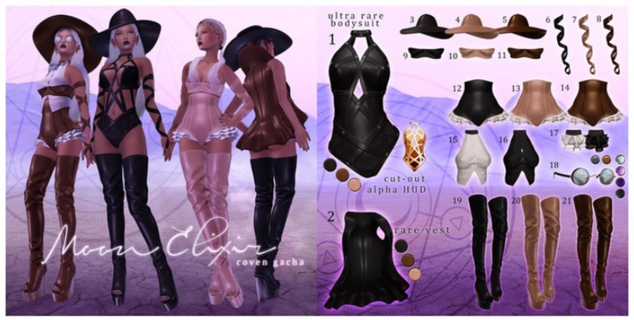 Moon Elixir - Coven - 2 - Maitreya - Vest - RARE