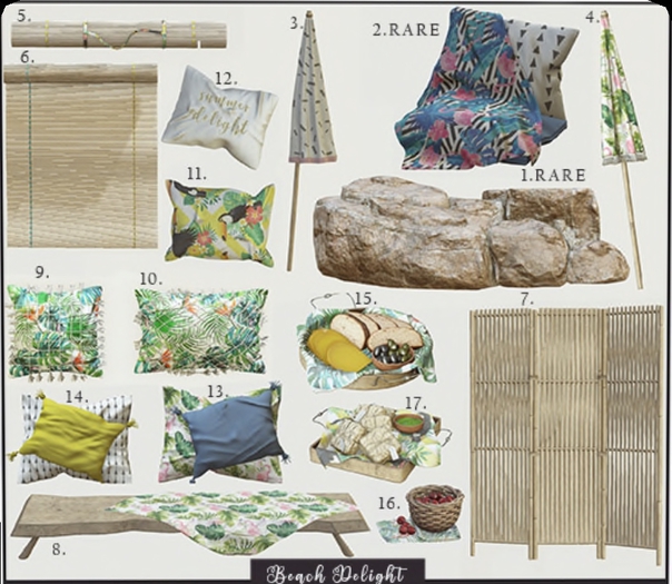 [Merak] - Floor Cushion for Two RARE