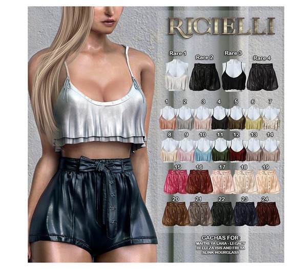 16 Ricielli - Livy Short (M.Lara) Red