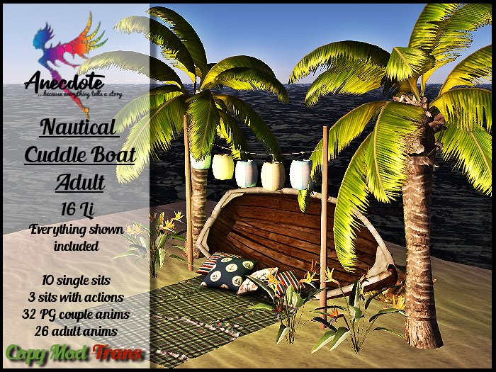 [A] Nautical Cuddle Boat Adult