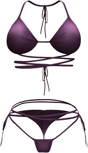 [BY BECK] Misty Bikini Purple