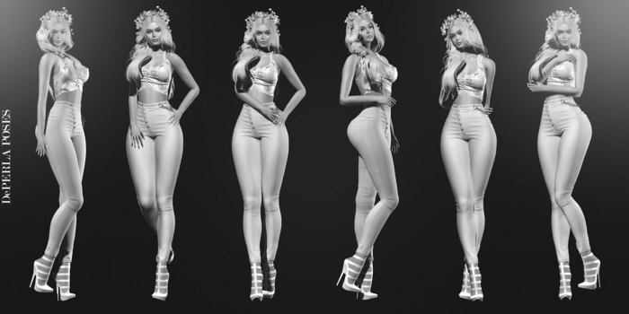 DePERLA POSES - Set 02
