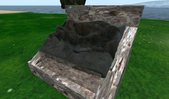 Water over burial