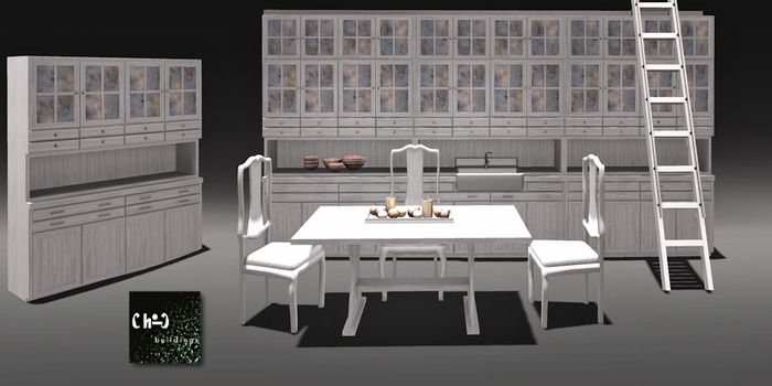 Victorian Kitchen Wall Dining Set