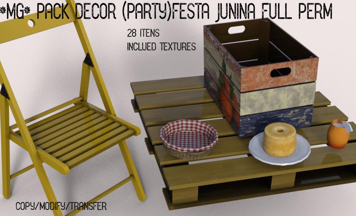 *MG* pack decor (party)Festa Junina full perm