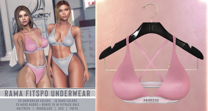 RAMA - Fitspo Bra 'PINK'