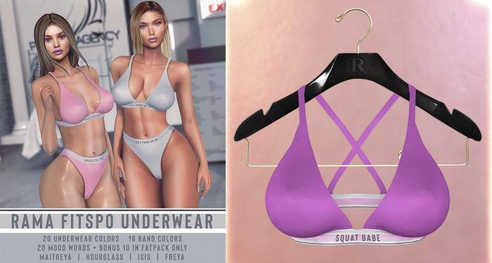 RAMA - Fitspo Bra 'PURPLE'