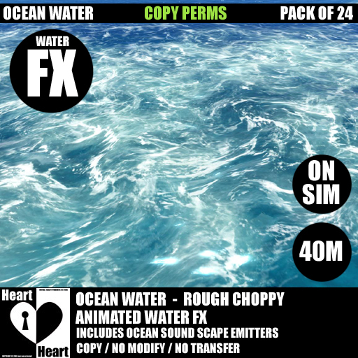 Water - ON SIM Ocean Water FX - Rough Water - CP