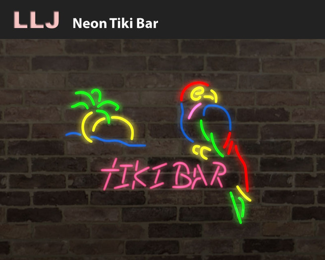 LLJ Neon Tiki Bar