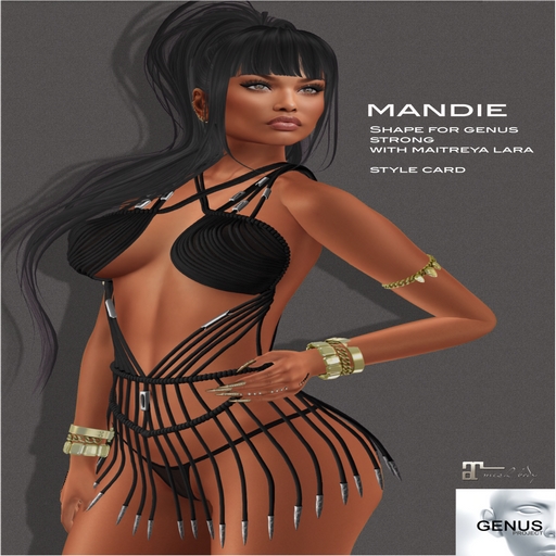 [Selene Creations] Mandie Shape for Genus Strong Head