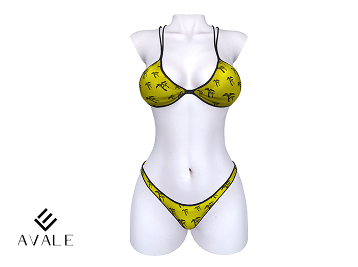 AVALE Sandra Top & Bottom - Palm