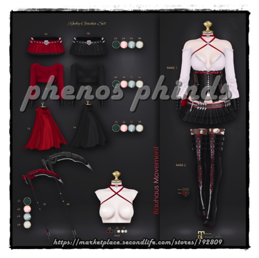 Bauhaus Movement - Rwby Sickle / COMMON 21