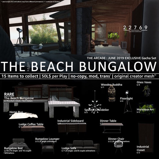 22769 - Bungalow Lounger - COMMON