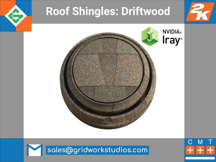 Roof Shingles: Driftwood