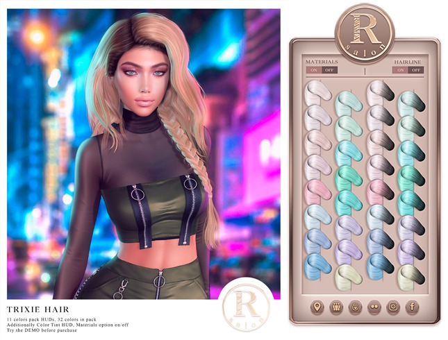 RAMA.SALON - Trixie Hair 'Pastels Colorant'