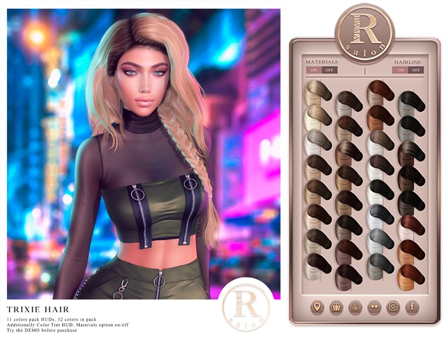 RAMA.SALON - Trixie Hair 'Natural Ombre'