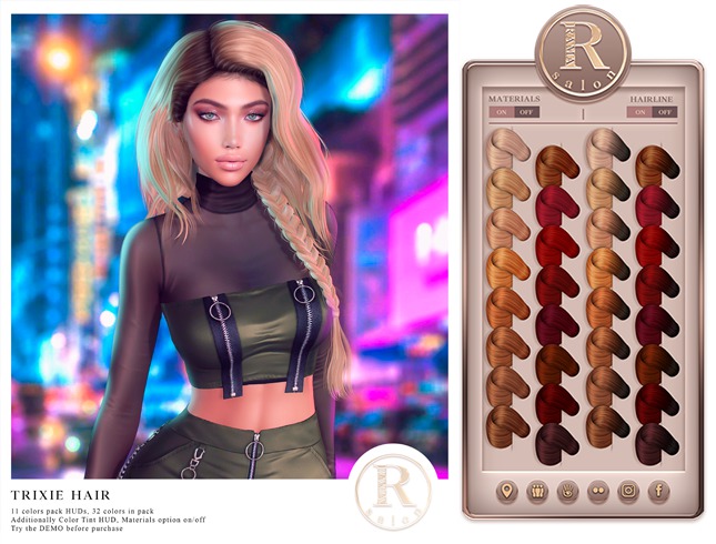 RAMA.SALON - Trixie Hair 'Gingers Colorant'