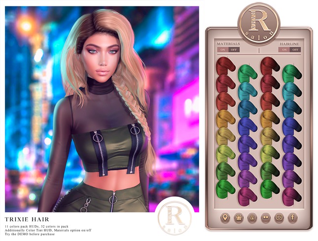 RAMA.SALON - Trixie Hair 'Colores'