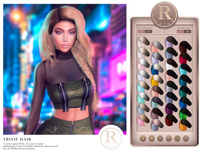 RAMA.SALON - Trixie Hair 'Color Ombre'