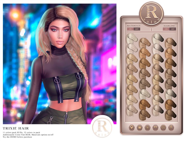 RAMA.SALON - Trixie Hair 'Blondes Colorant'