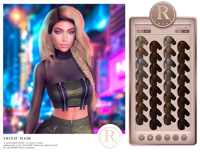 RAMA.SALON - Trixie Hair 'Brunettes Colorant'