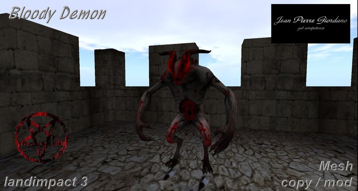 Bloody Demon mesh