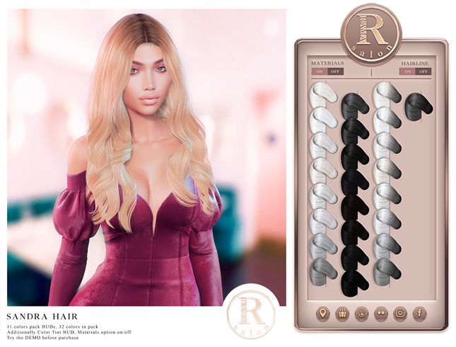 RAMA.SALON - Sandra Hair 'Grayscales Colorant'