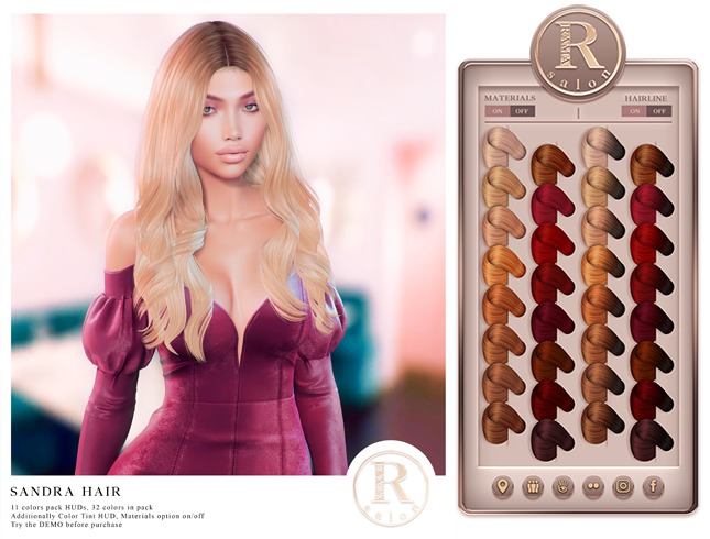 RAMA.SALON - Sandra Hair 'Gingers Colorant'