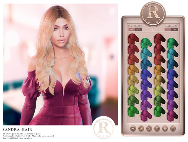 RAMA.SALON - Sandra Hair 'Colores'