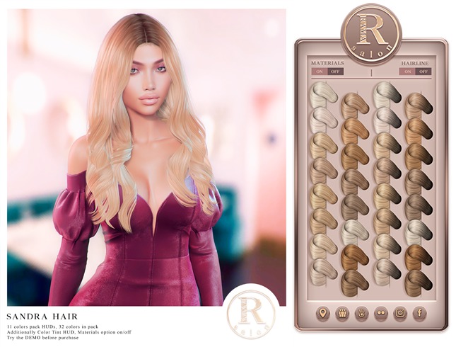 RAMA.SALON - Sandra Hair 'Blondes Colorant'