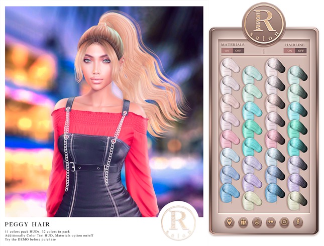 RAMA.SALON - Peggy Hair 'Pastels Colorant'