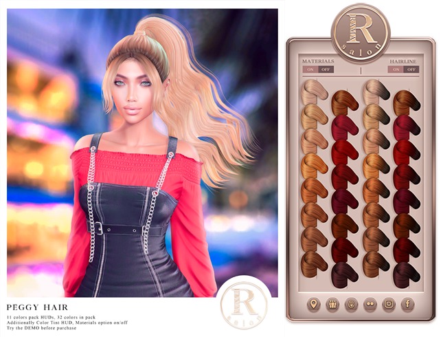 RAMA.SALON - Peggy Hair 'Gingers Colorant'
