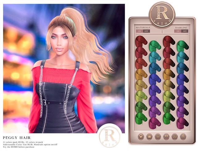 RAMA.SALON - Peggy Hair 'Colores'