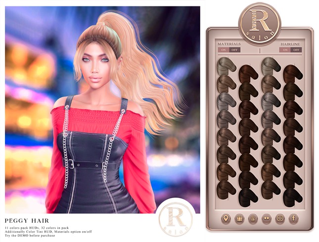 RAMA.SALON - Peggy Hair 'Brunettes Colorant'