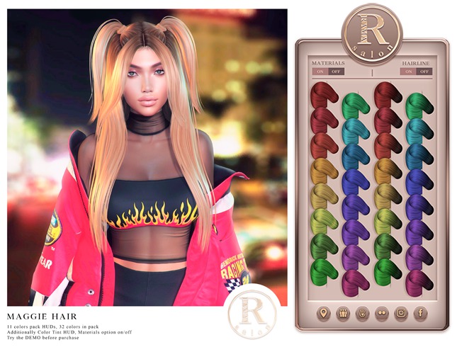 RAMA.SALON - Maggie Hair 'Colores'