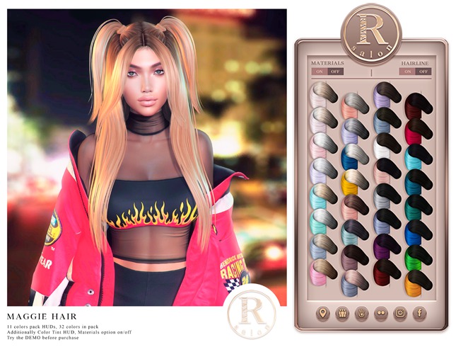 RAMA.SALON - Maggie Hair 'Color Ombre'